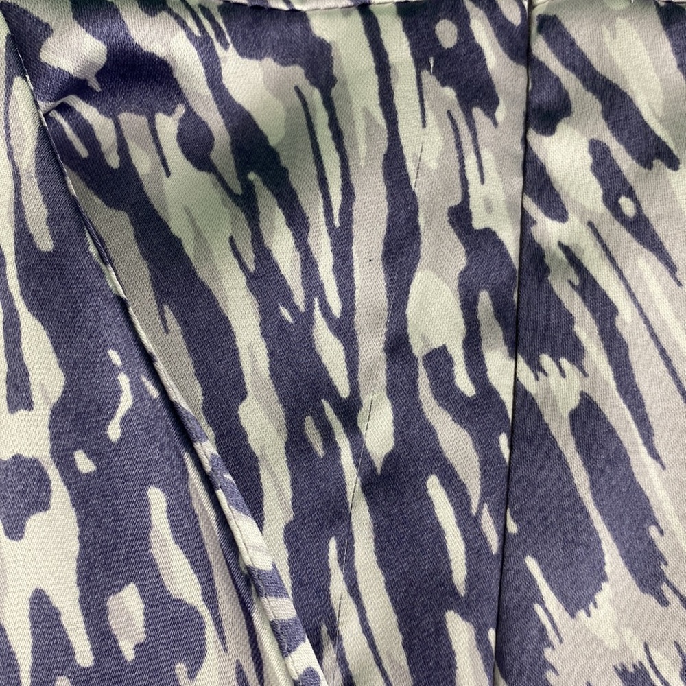 BCBGeneration Lilac Zebra Print Sleeveless Mini Dress - Picture 4 of 16